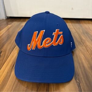 New York Mets Hat Fanatics Blue MLB Cap Stretch Fit L/XL EUC